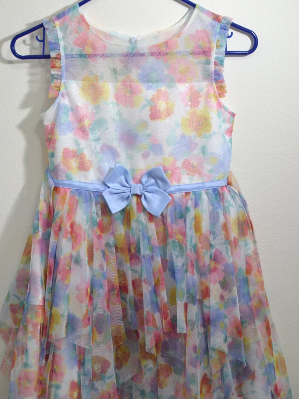 Jona Michelle Sleeveless Floral Lace Dress Size 8